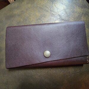 NEW Portland Leather Goods Rancher Wallet Grizzly Free Purse Strap